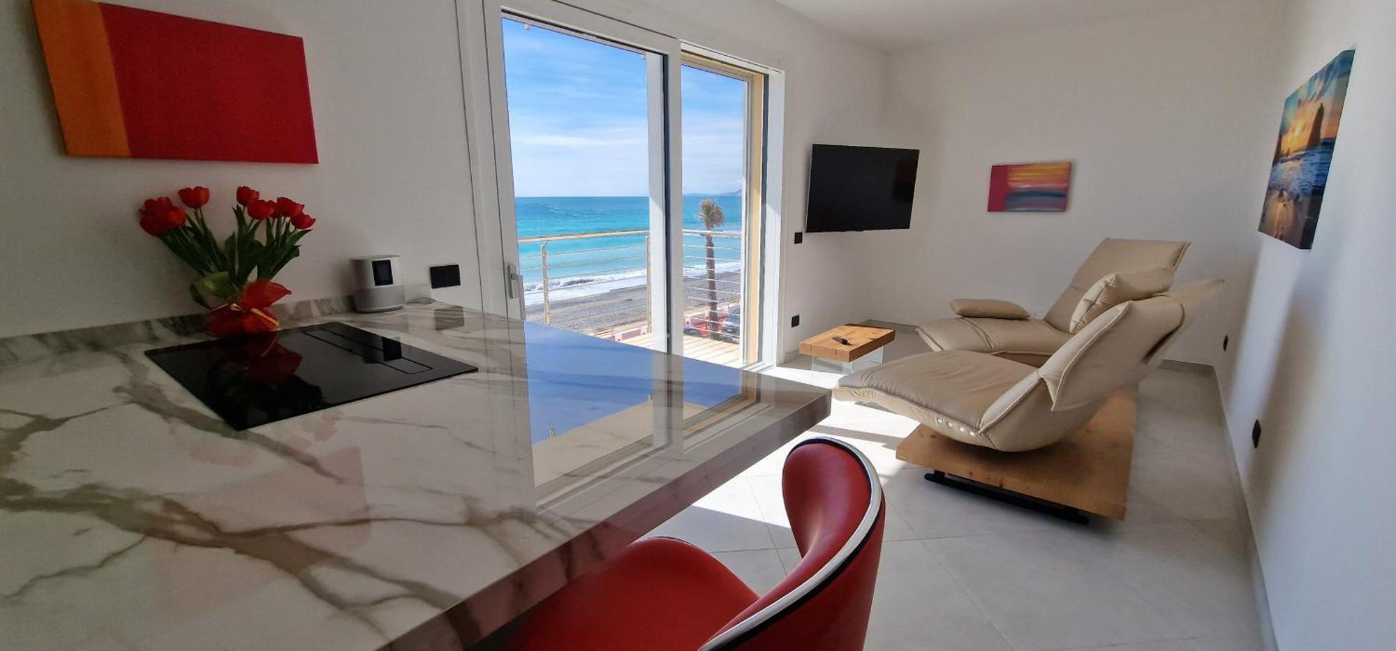 Appartamento Mare Blu Ventimiglia Esterno foto