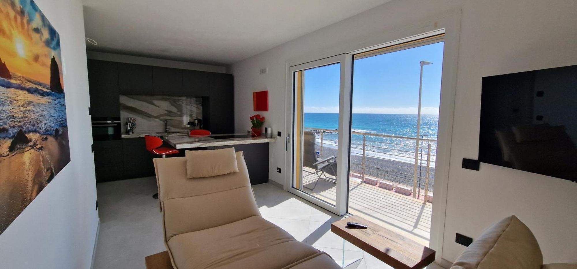 Appartamento Mare Blu Ventimiglia Esterno foto