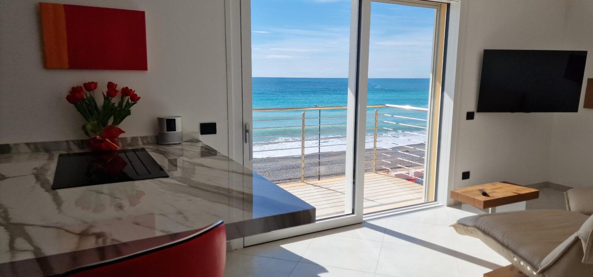 Appartamento Mare Blu Ventimiglia Esterno foto